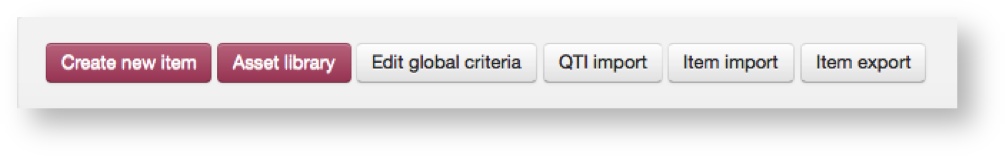 Edit Global Criteria